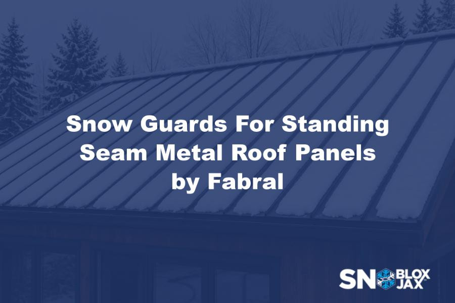 Snow Guards For Standing Seam Metal Roof Panels by Fabral