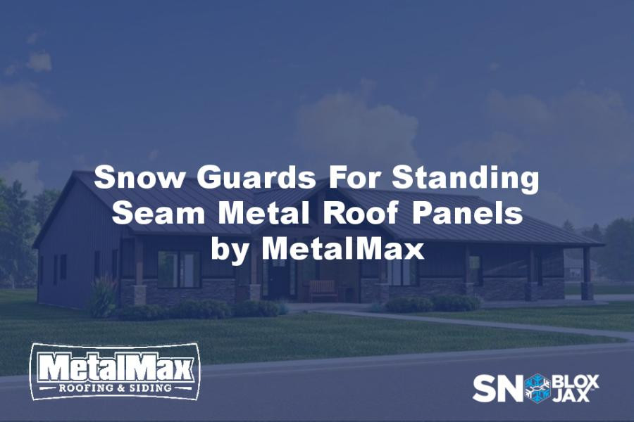 Snow Guards For Standing Seam Metal Roof Panels by MetalMax