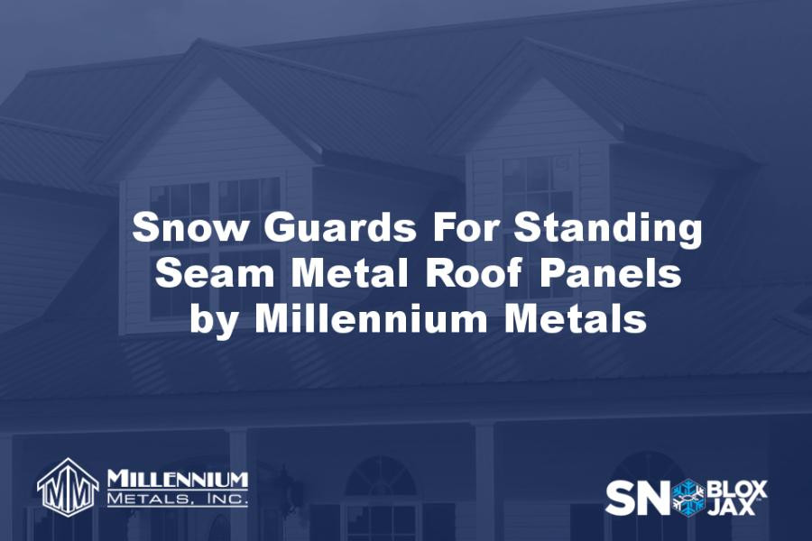 Snow Guards For Standing Seam Metal Roof Panels by Millennium Metals