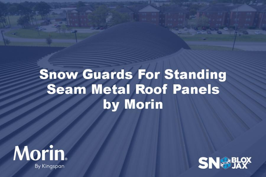 Snow Guards For Standing Seam Metal Roof Panels by Morin