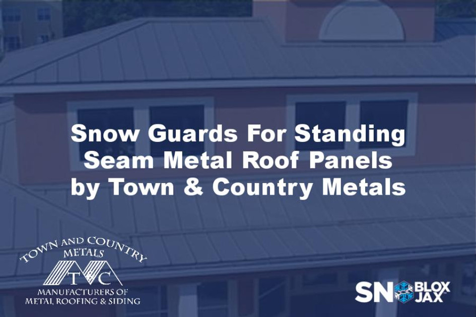 Snow Guards For Standing Seam Metal Roof Panels by Town & Country Metals