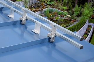 2 Bar SnoBar Snow Rails for Standing Seam Metal Roofs (6 Foot)