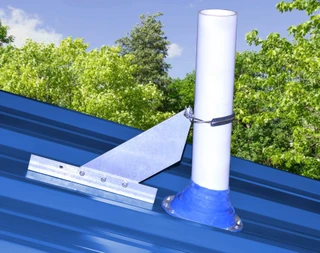 VentSaver EZ Vent Pipe Snow Diverter