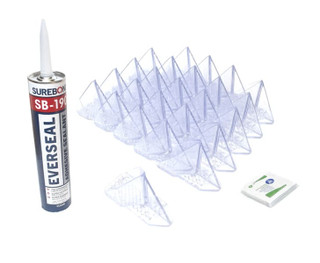 SnowBreaker Adhesive Snow Guard Bundle – 25 Pack | Ships Free in Canada