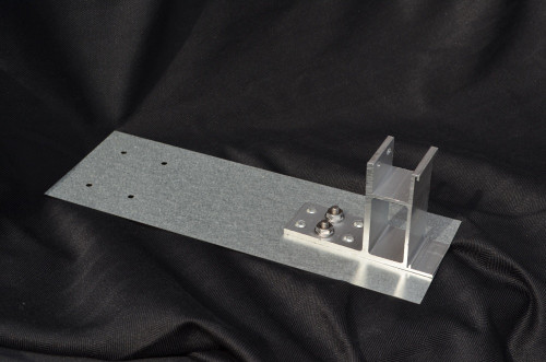 Angled View of Shingle Mounting Bracket