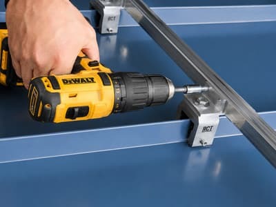 Attaching SnoBar to RCB-3 bracket with Tek screws