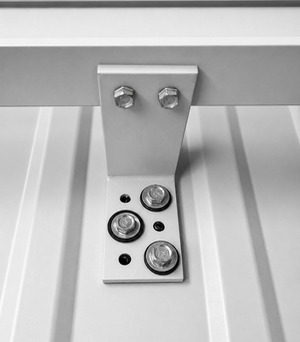 Tall Short ColorBracket screw pattern for SnoBar ColorBar screw down installation