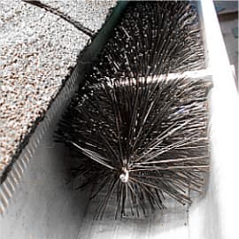 Roof gutter guards for snow and ice control