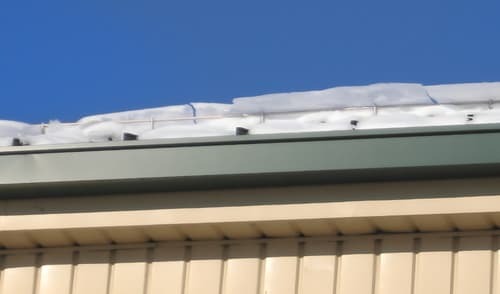 Round Snow Rails Not Holding Snow