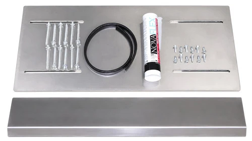 VentSaver screw down mounting plate kit contents