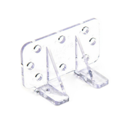 Polycarbonate screw-down snow guard spacing chart for exposed-fastener roofs