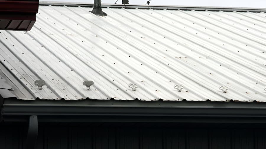 Straight Line of Snow Guards Spaced Too Far Apart