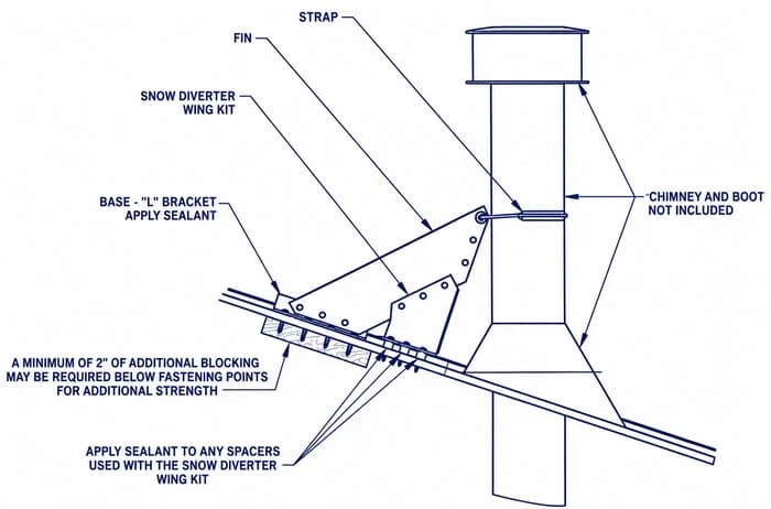 VentSaver HD installation method diagram