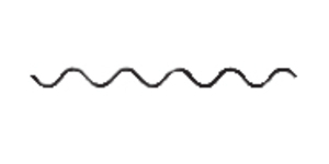 Wavy 2.67 Corrugated