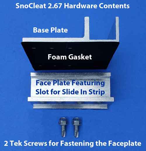 SnoCleat 2.67 Kit Contents