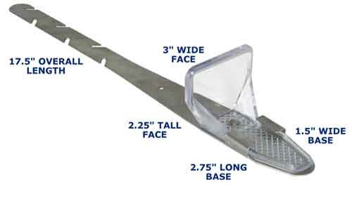 SlateGuard Dimensions