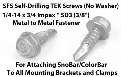Self-Drilling Tek Screws