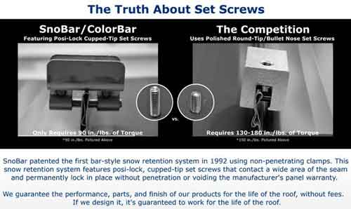 SnoBar Clamp Comparison