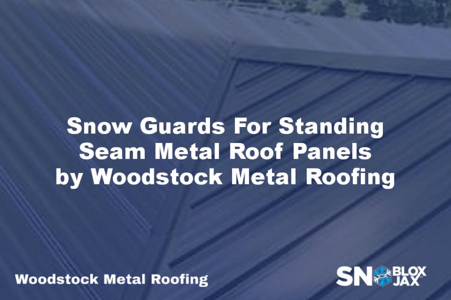 Snow Guards For Standing Seam Metal Roof Panels by Woodstock Metal ...