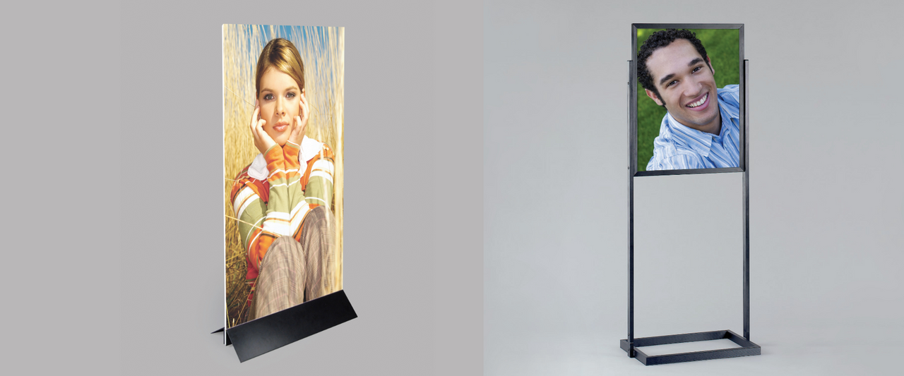 Floor Stand Sign Holder