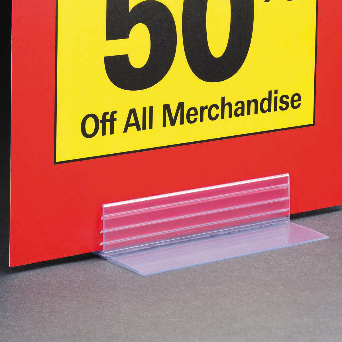 SuperGrip® T-Style Table-Top Sign Holder | siffron