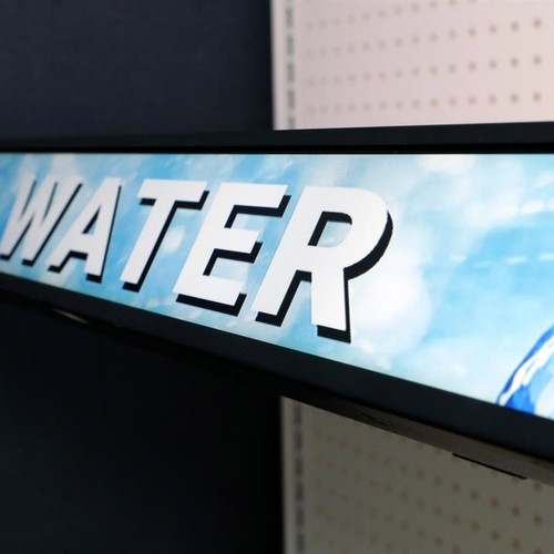 Shelf-Edge Video Displays