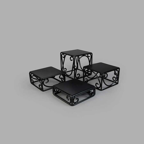 Regency Scroll Pedestal