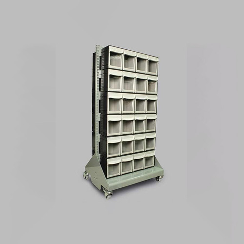 Storage Cart with Tip Out Bins