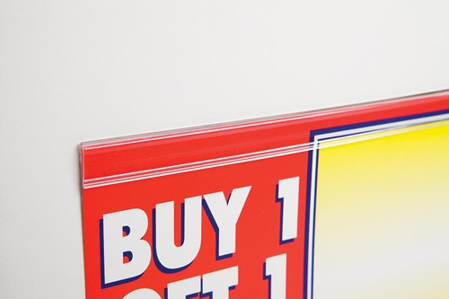 Tip-On Extruded Sign Holder