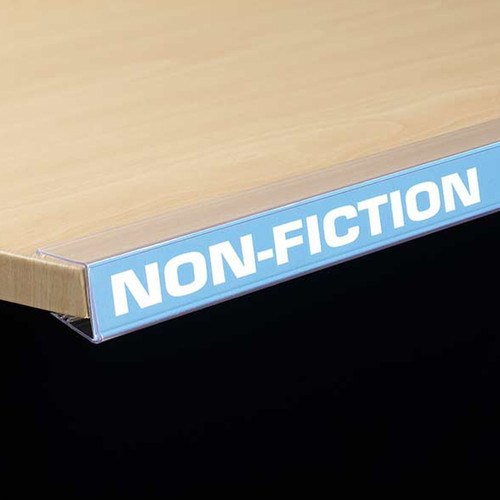 Data Strip® Label Holder for Wood Shelving