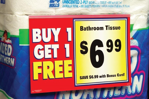 SuperGrip® Shovel Base Sign Holder