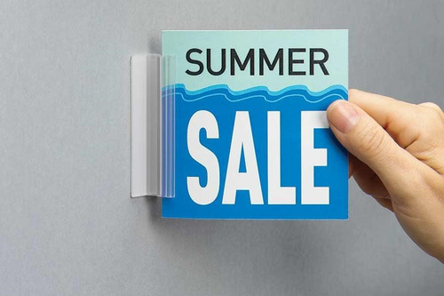 SuperGrip® Sign Holder with Hinge