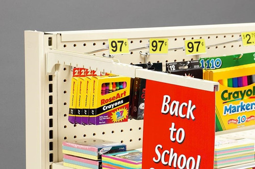 Telescopic SuperGrip® Aisle Sign Holder