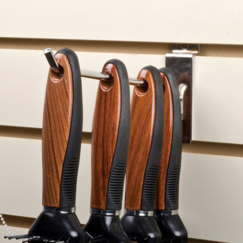 Slatwall Hooks - Chrome