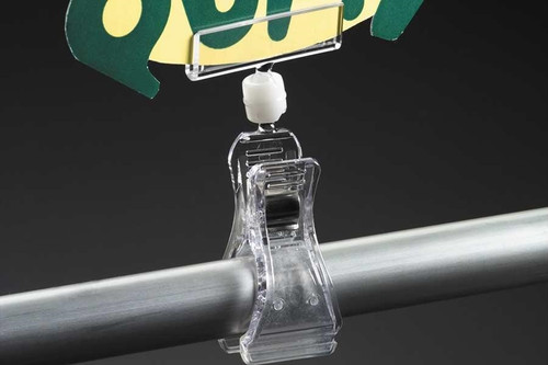 Swivo-Clamp™ Clip-On Sign Holder