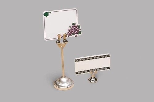 Harp Clip Sign Holder