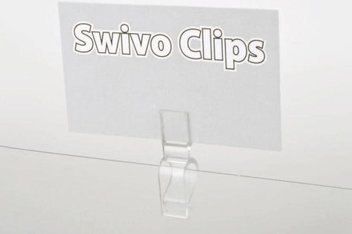 Shoe Clip Sign Holder