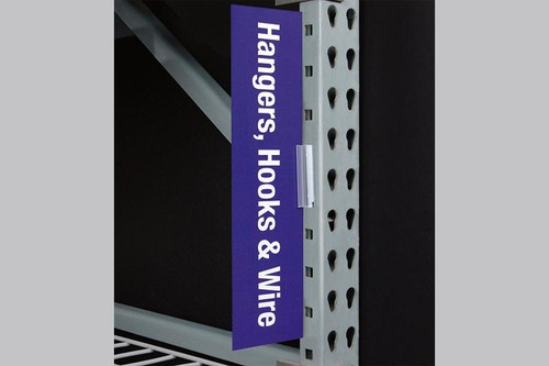 Warehouse Upright SuperGrip® Sign Holder, Square Hole