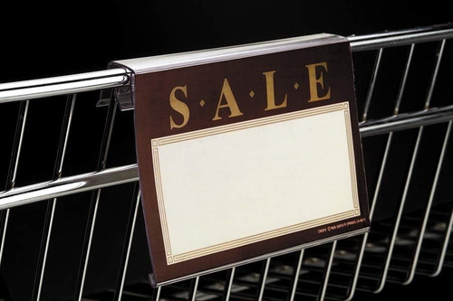 Covered-Face Sign Holder for Wire