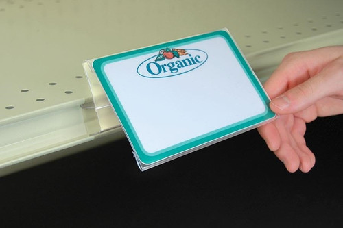 Clear Hinged Sign Holders