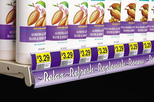 Double Curved C-Channel for Shelf Channel