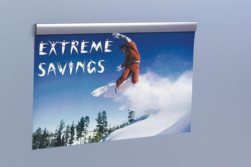 Front Load Plastic Sign Frame Rails