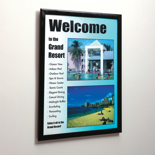 Front Load Plastic Sign Frame