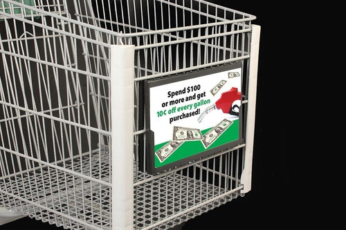 Shopping Cart Sign Frame
