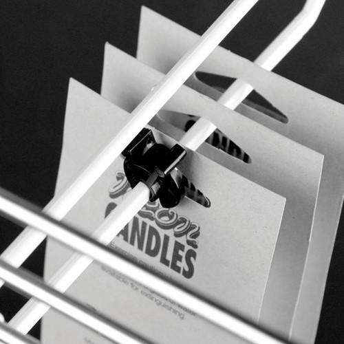 Inventory Control Squeeze Clip