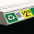 Data Strip® Clip-On Label Holder for Shelf Channel