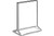 Acrylic Top-Load Sign Holder