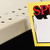 Fold-N-Hold Flag Sign Holder for Perforated Shelves