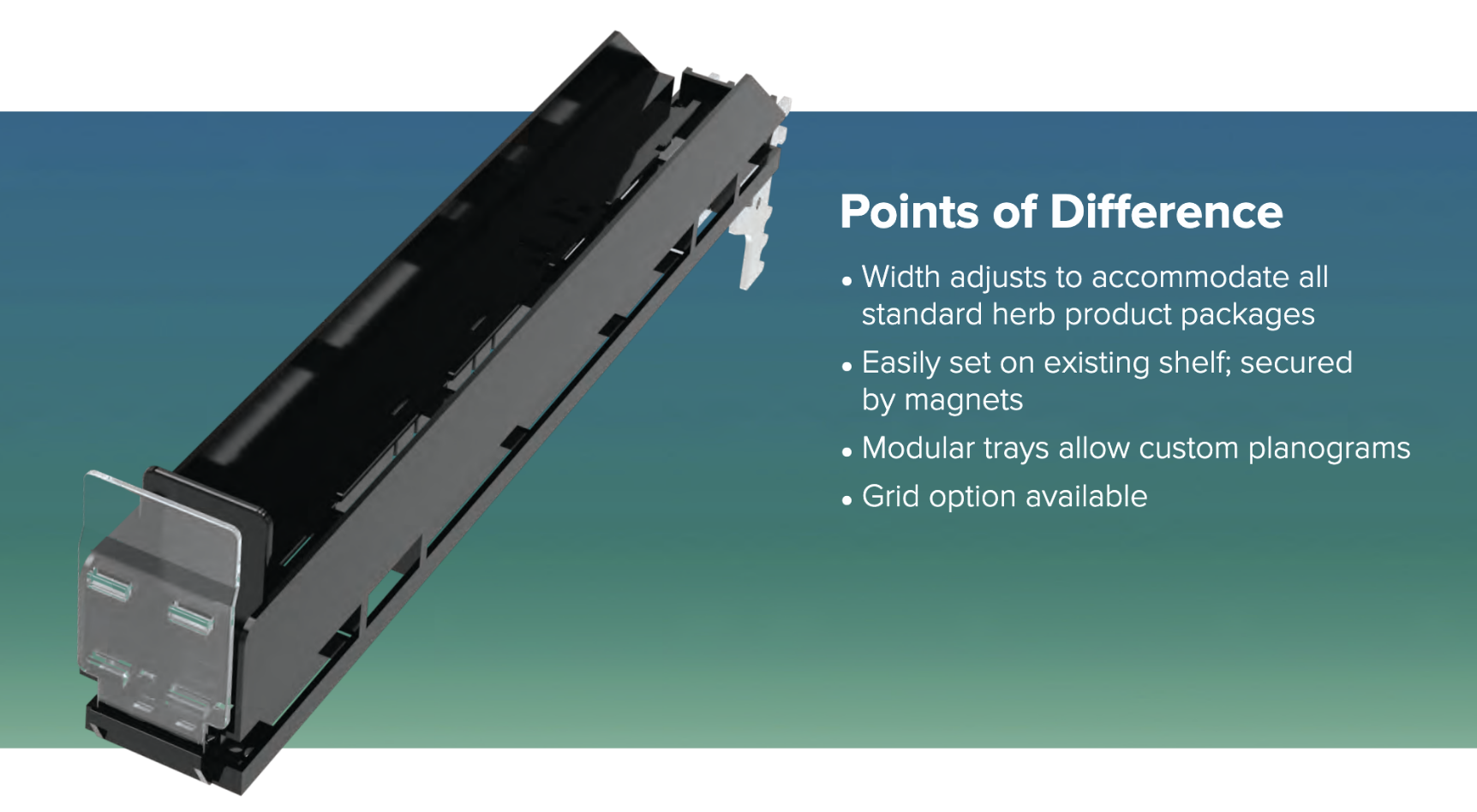 next pro herb rack points of difference