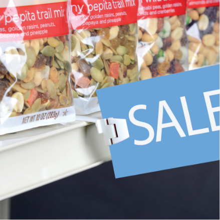 Shelf Edge Sign Holders